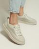 Perforated Shoes Lifexpert 29975 36 Milky Leather