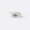 Liersi Pasta L Double-Natural Birth Stone Ring (13color)