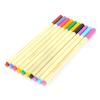 10Pcs Hook Line Pen 10‑Color Painted Watercolor Marker Sketch Drawing Coloring Supplies