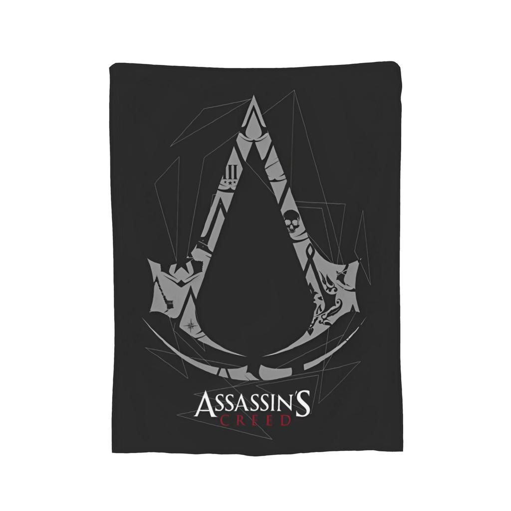 A-Assassins C-Creeds Blanket Cover Velvet Lightweight Thin Throw Blankets for Car Sofa Couch Bed Rug