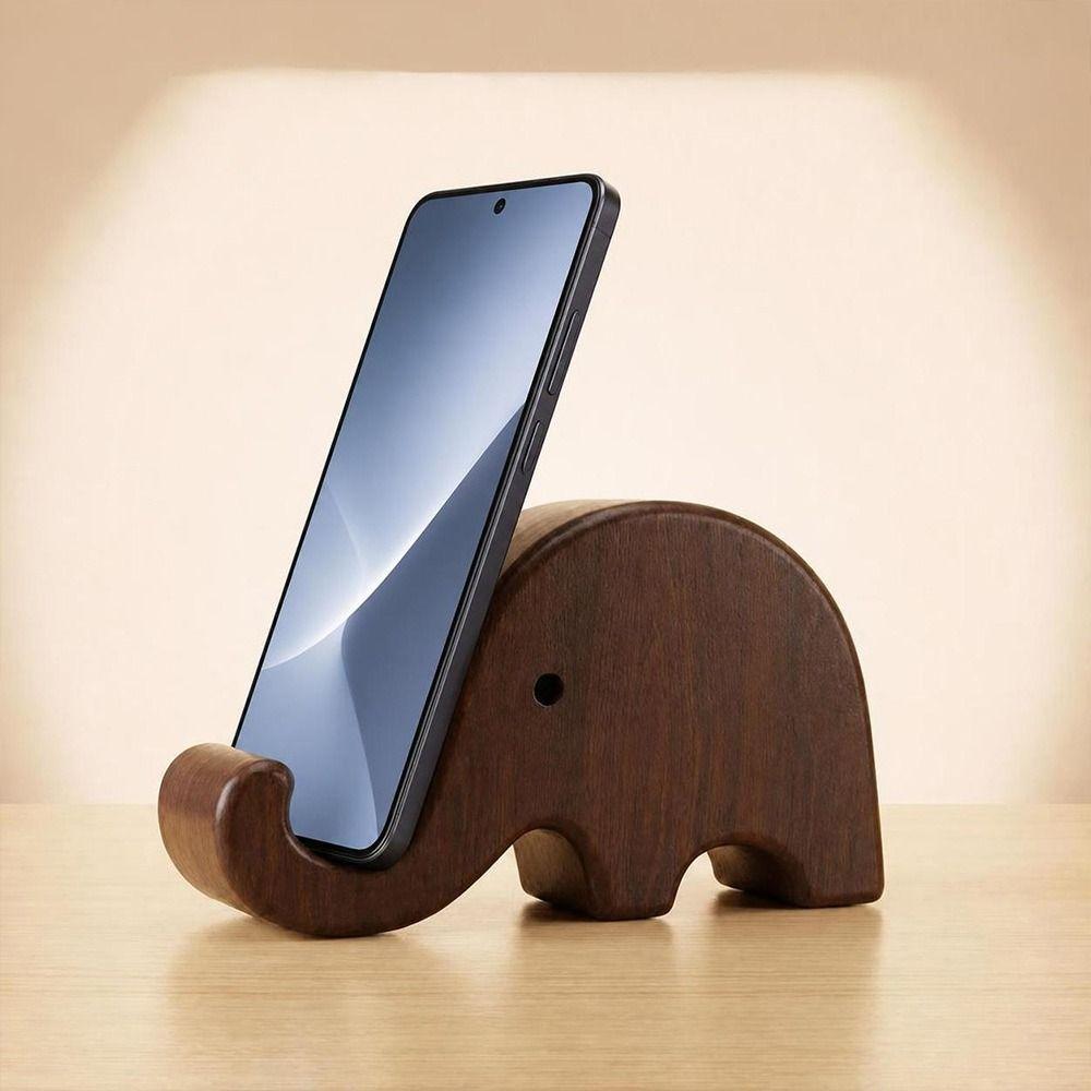 Elephant Shape Desktop Phone Holder Portable Ergonomic Stand Hands-Free Video Stand Desktop Use