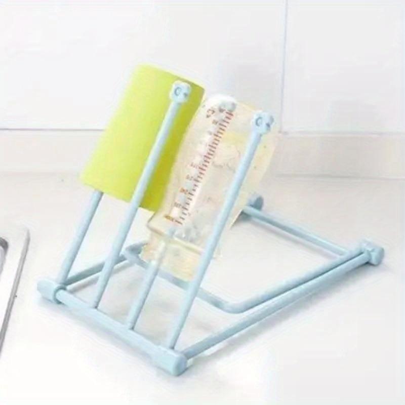 Étagère de cuisine Étagère de rangement pour évier Étagère à torchons Verticale sur le comptoir Étagère de rangement pour tasses à eau et serviettes Outil pliant