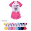 5095 Kids Girls Christmas POP Rumi Zoey Mira Print T-shirt Shorts Sport Tracksuit Clothes Set