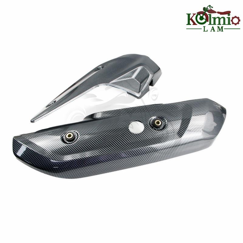 Fit for 2017 - 2025 TMAX530 DX SX TMAX560 Motorcycle Exhaust Pipe Cover Cowl Protector T-MAX 530 TMAX 560 2018 2019 2020 2024