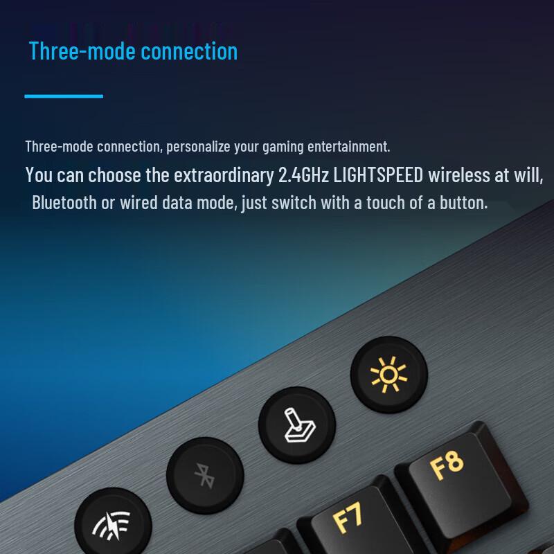 Logitech G915 X Flagship Wireless Mechanical Gaming Keyboard