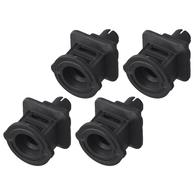 4er-Pack Halteklammern Passform Clip Halter Befestigungselemente Befestiger Clip Einfache Installation Kompatibel mit OEM-Nummer