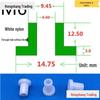 Step T-Shaped Nylon Insulating Bushing Washer, M3-M35 Thread Protection Spacer