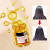 30 stuks/doos haarverzorgingscapsules olie arganolie herstellend geel haar pluizig haar olie marokko arganolie haarserum