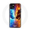 Coque iphone 13 loup bien vs mal