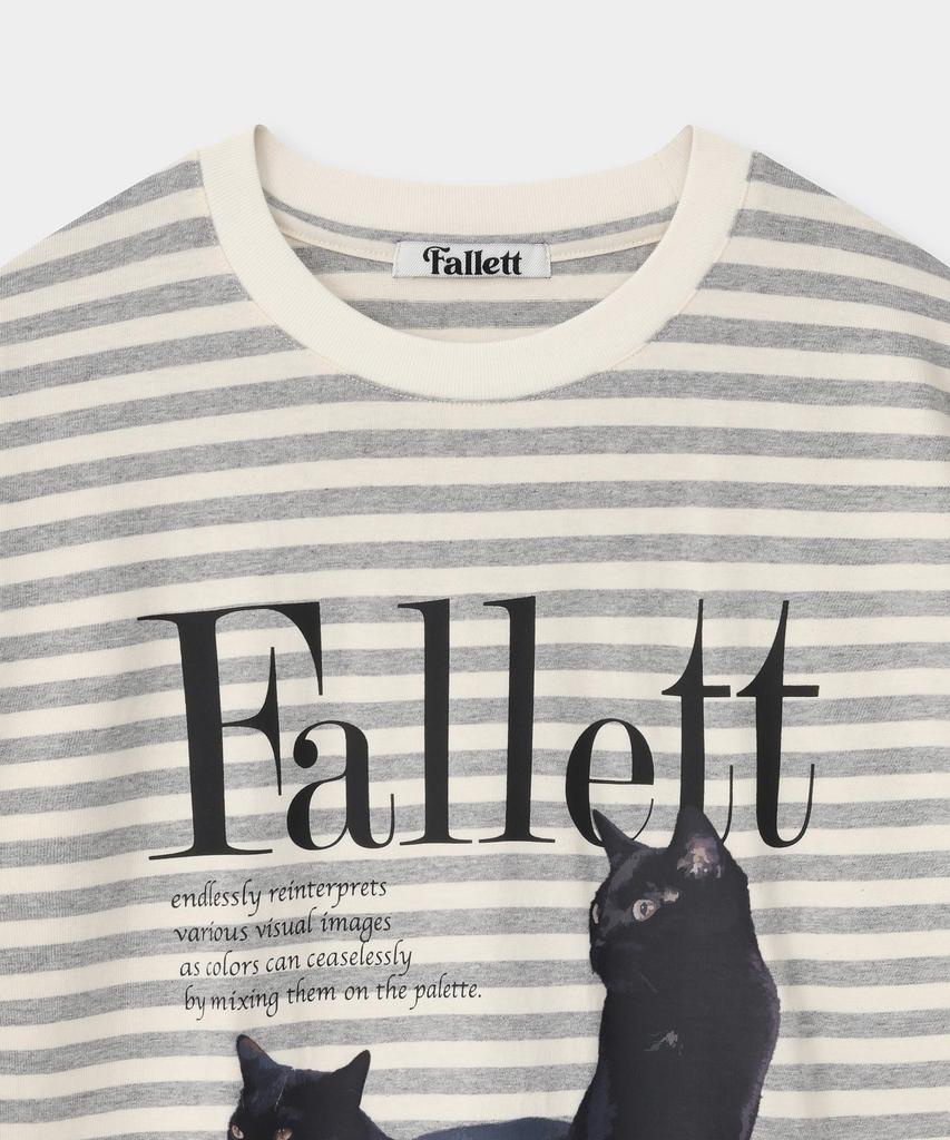 FALLETT Deuce Nero Short Sleeve T-Shirt Melange Gray