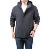 Men's Spring and Autumn Coat Printing Thin Hooded Windbreaker Outdoor Sports Jacket Men's Jacket