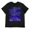 The Perseids, Watercolor Meteor Shower T-Shirt Oversized Graphic Tee Plus Size Tops Funny Gifts Black T Shirts for Men