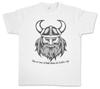 T-SHIRT TÊTE DE VIKING II Crâne Dragon Vikings Nordique Nordiques Odin Thor Valhalla