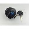 1set Fuel Tank Filler Cap with 2 Keys Black ABS Petrol Locking Lid Fit for Citroen C1 Peugeot 107 Ford Mondeo Tank Covers