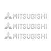 czajbk1 For Mitsubishi Outlander Lancer 9 10 ASX L200 Eclipse Pajero Canter Ralliart Mirage Car Door Handle Whole Body Decor Stickers