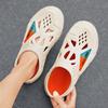 2025 Men's Summer Thick-Soled Non-Slip Garden Shoes: Casual Half Slippers & Beach Sandals.