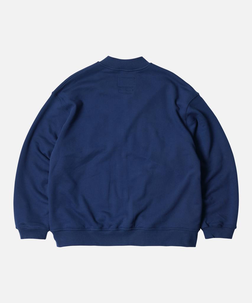 Frizmworks Těžká mikina na zip Cardigan _ Modrá