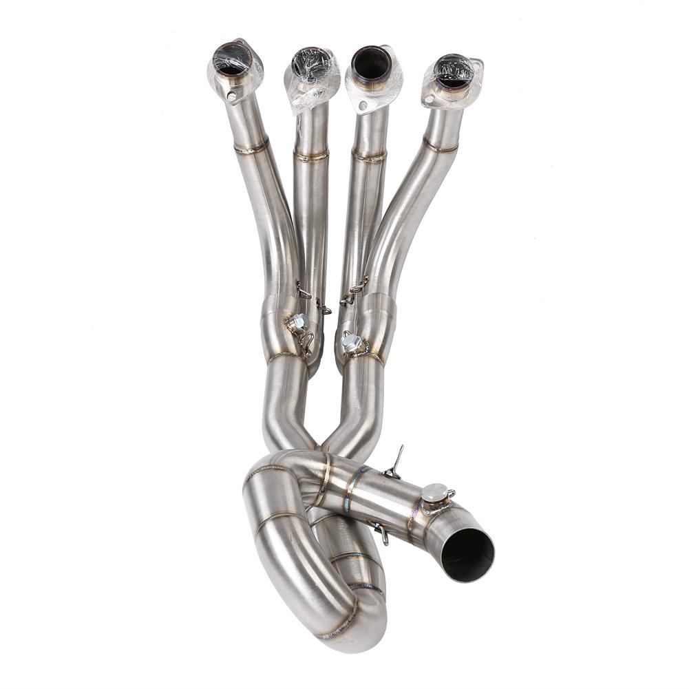 Motorcycle Full Exhaust System Vent Front Pipe Link Connect for Yamaha YZFR6 20062018