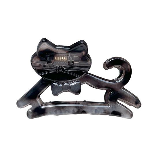 Girl Hair Claw Cat Design Anti-slip Teeth Hair Clip Back Head Shower Shark Hair Clip School Events Festive Hair Accessory