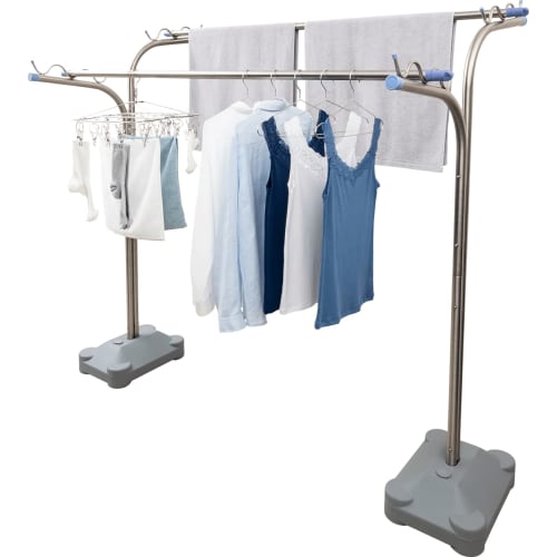 ekans Stainless Steel Clothes Drying Rack with Blow Base (KSB-400)