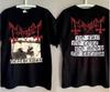 Mayhem Deathcrush Black Metal Band T Shirt 90s 2 Sided Unisex1