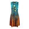 Women's Casual Dress For Summer Tank Dress Loose Beach Dress With Pockets Flare Midi Sundress