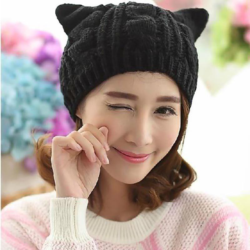 Cozy And Stylish Crochet Beret Beanie For Women Winter Outdoor Activities