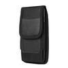 Bolso universal de nailon Oxford para teléfono con clip para cinturón para teléfono de 3,5 a 6,3 pulgadas