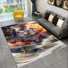 Anime Jojo's Bizarre Adventure Area Rug,Carpet Rug for Living Room Bedroom Sofa Doormat Decoration, Kid Play Non-slip Floor Mat