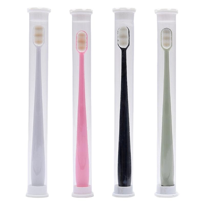 Pack Of 4 Soft Bristle Toothbrushes For Gentle Mouth Care For Sensitive Teeth And Gums In Students And Families