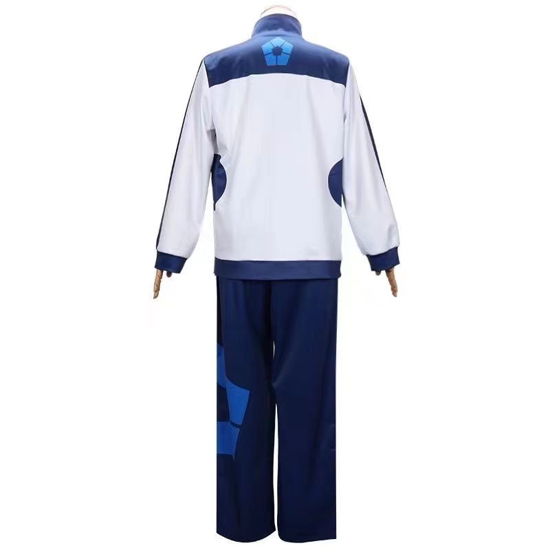 Anime BLUELOCK Cosplay Kostüm Seishiro Nagi Isagi Yoichi Cosplay Uniform Anzug Sportbekleidung BLUE LOCK Trainingsanzug Schule Halloween