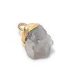 Botswana Agate Rough Gemstone 925 Sterling Silver Jewelry Pendant 0.59"