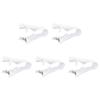 5pcs Magnetic Eyelash Applicator Clip Wide Angle Arc Easy Wearing Eyelashes Helper Tool