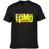 T-shirt Unisexe Hip Hop à Col Rond Manches Courtes 100% Coton Logo EPMD