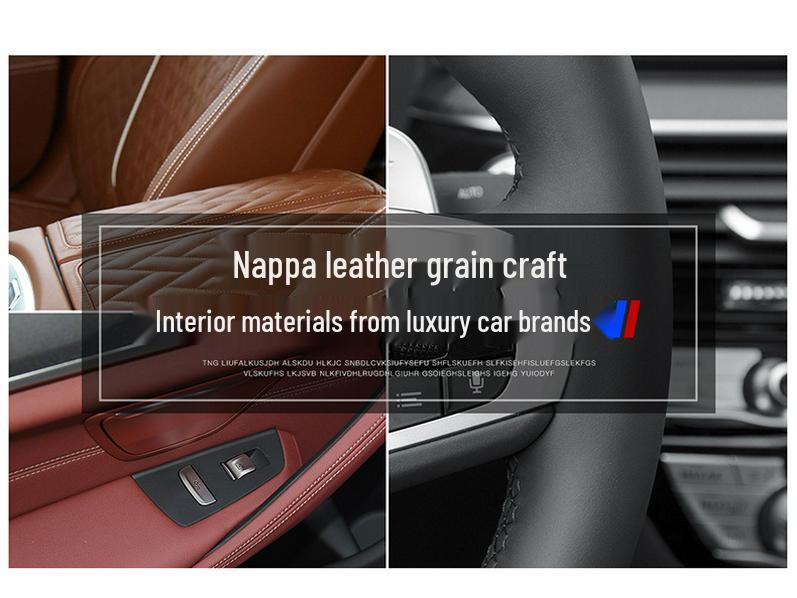 BYD Qin Plus DMi Carbon Fiber Steering Wheel Cover for Premium Models