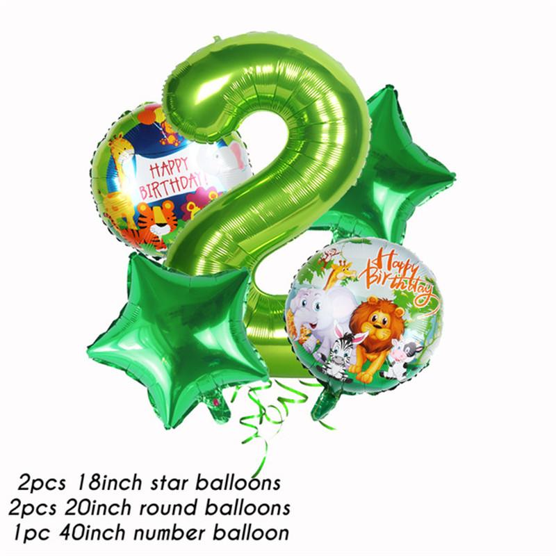 Safari Party Geschirrset Geburtstagsfeier Dekoration Kinder Teller Becher Hüte Tischdecke Strohhalm Tier Dschungel Geburtstag Deko Zubehör