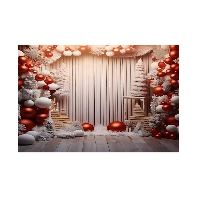 Innenfenster-Schneeflocken-Dekoration, Bühnenthema-Hintergrund, Stoff, Hintergrund, Wanddekoration, Foto-Tuch