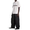 Balenciaga SS24 Tričko Volný střih Pánské Bílé 764235TQVA33307