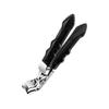 Ergonomic Long Handle Nail Clippers Curved Blade Design NonSlip Grip Steel Blade Trimming Tool for Precise Manicure