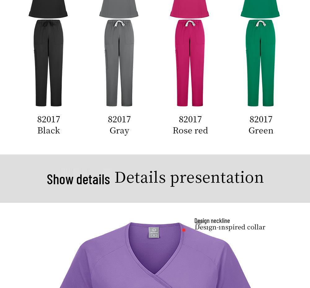 Unisex Surgical Scrub Suit Set - Operating Room Hospital Gown and Washable Hand Gown
