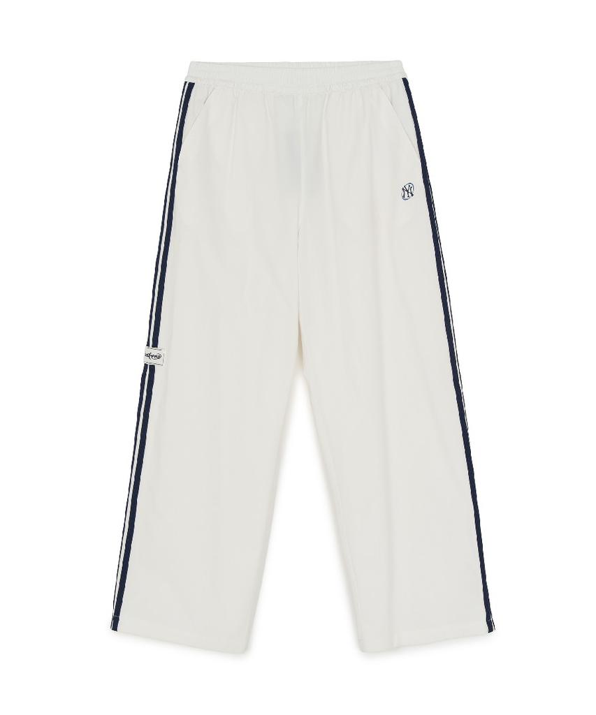 Emelbi Street Sporty Taped Wide Pants Ny (Ivory)