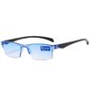 Окуляри для читання з захистом від синіх променів Smart Automatic Zoom Reading Glasses Autofocus Power Half-Rim Near Far Комп’ютерні окуляри