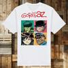 NEW GORILLAZ Band Album Heavy White S-5XL T Shirt BT543 Unisex T-Shirt