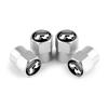for Volkswagen Rline GTI R 4 Motion Caddy CC Golf Bora Beetle Polo 4Pcs Car Wheel Tire Valve Cap Airdust Cover Auto Accessories