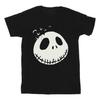 The Nightmare Before Christmas Girls Jack Skellington Face Cotton T-Shirt