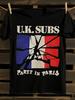 UK Subs Party i Paris Offisiell T-skjorte