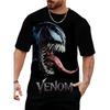 Marvel Venom Grafik T-Shirt Herren Sommer Cartoon Tops Männlich Lässig Stilvoll Kurzarm Kleidung Modetrend Streetwear
