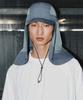 Musinsa Standard [City Leisure] Mesh Long Desert Cap [Blue Grey]