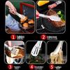 Zhaoran 9-inch 304 Stainless Steel Food Tongs