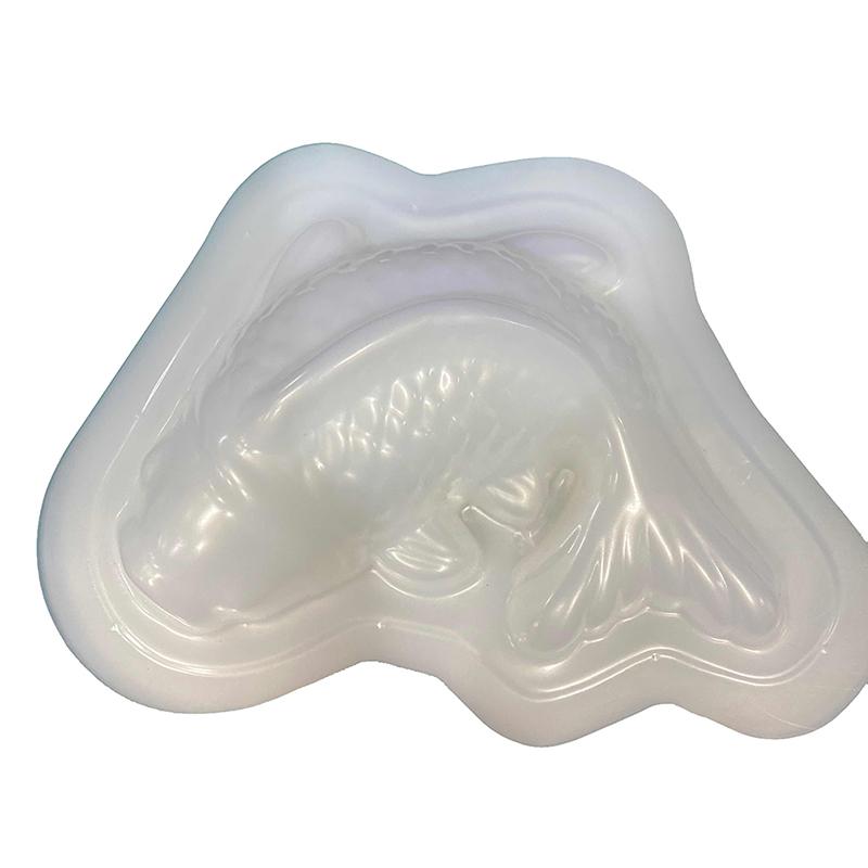Moule à Poisson 3D Forme Poisson Koi Plastique Gâteau Chocolat Gelée Moule Bricolage Savon Fait Main Moule Sugarcraft Moules de Cuisson
